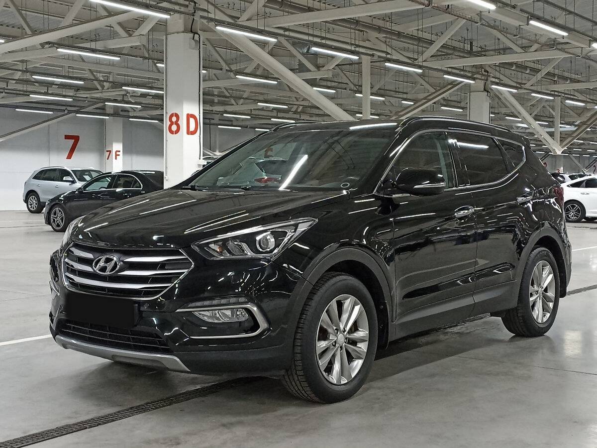 Hyundai Santa Fe б/у, 2017, Автоматическая. Посмотреть фото