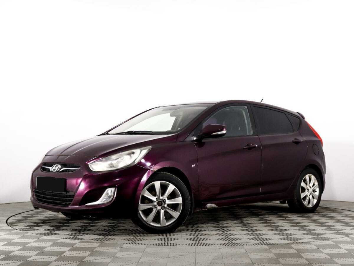 Hyundai Solaris б/у, 2013, Механическая. Фото: #0