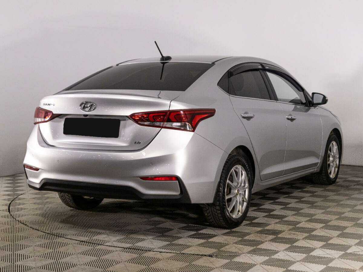 Hyundai Solaris б/у, 2018, Автоматическая. Фото: #4