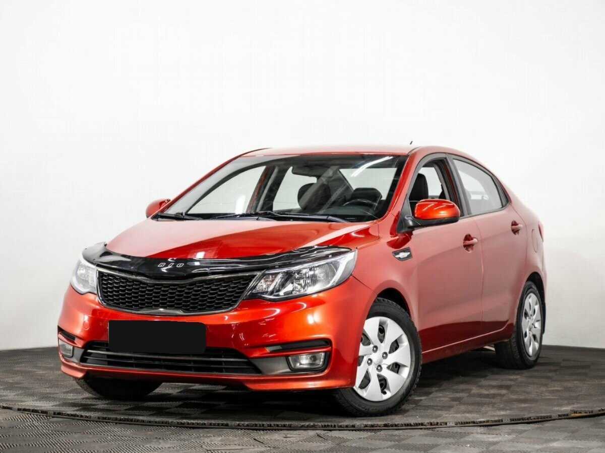 Kia Rio б/у, 2016, Механическая. Фото: #0