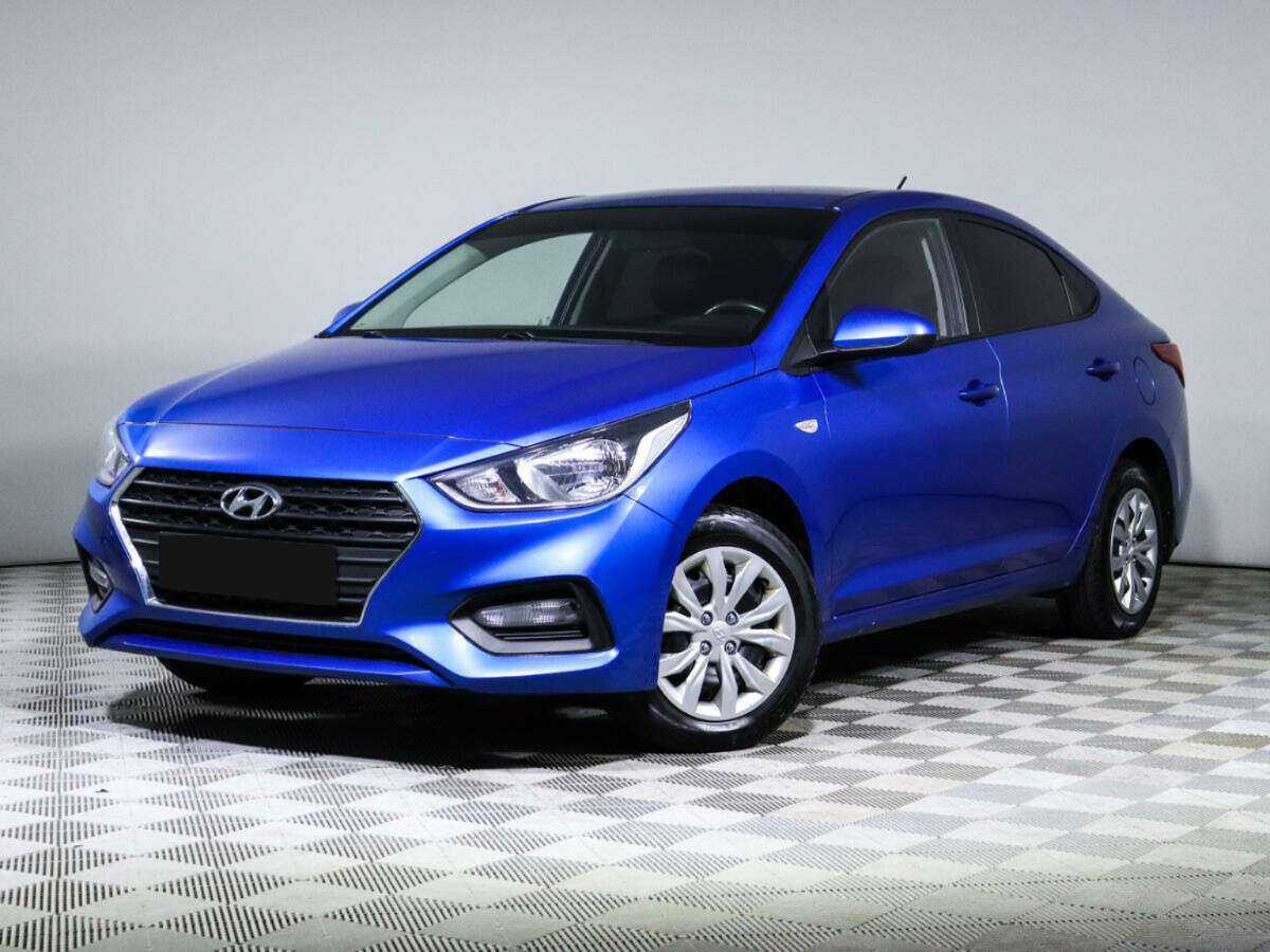 Hyundai Solaris б/у, 2017, Механическая. Посмотреть фото
