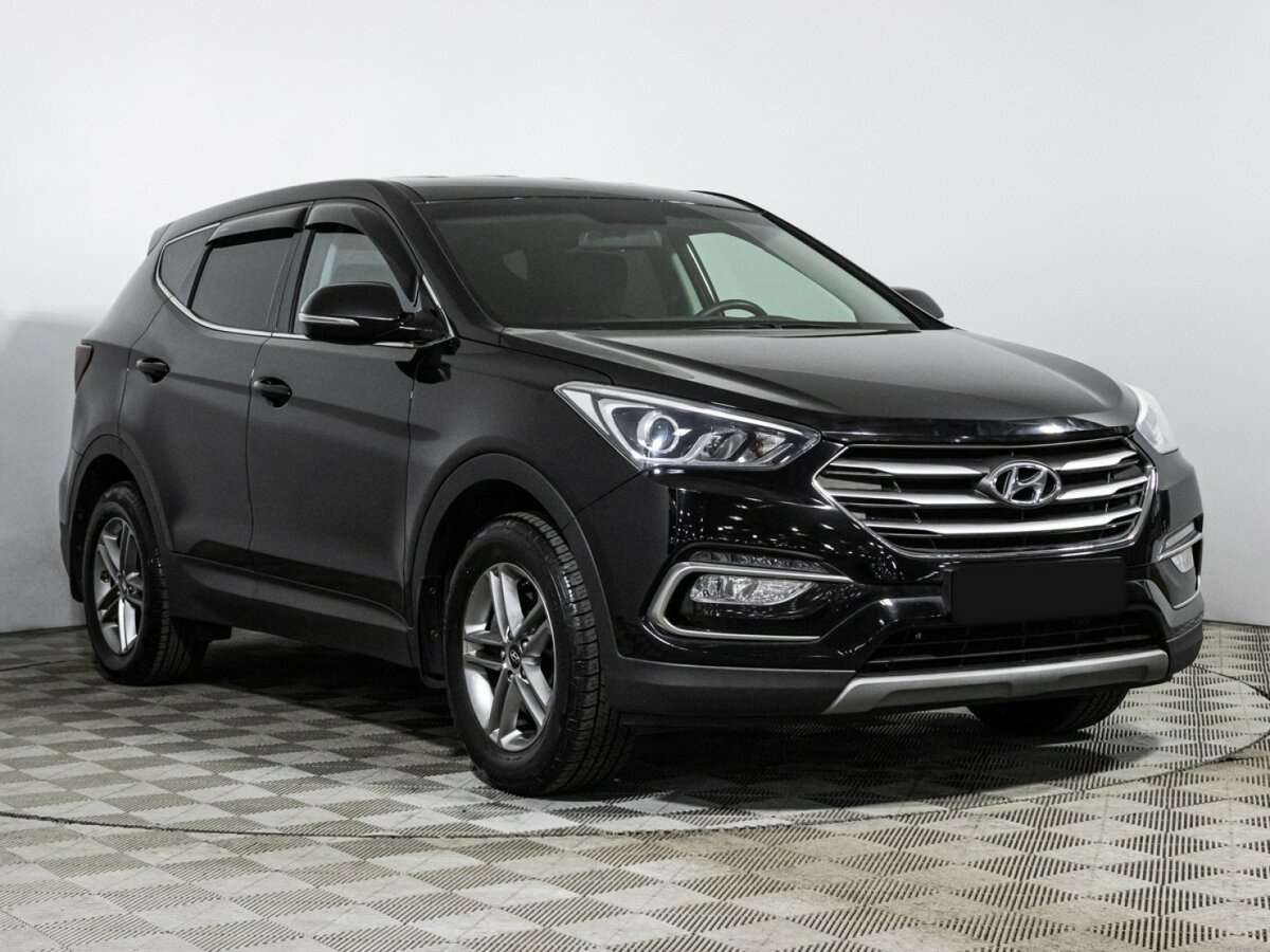 Hyundai Santa Fe б/у, 2018, Автоматическая. Фото: #2