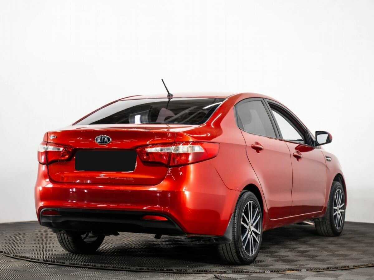 Kia Rio б/у, 2012, Механическая. Фото: #3