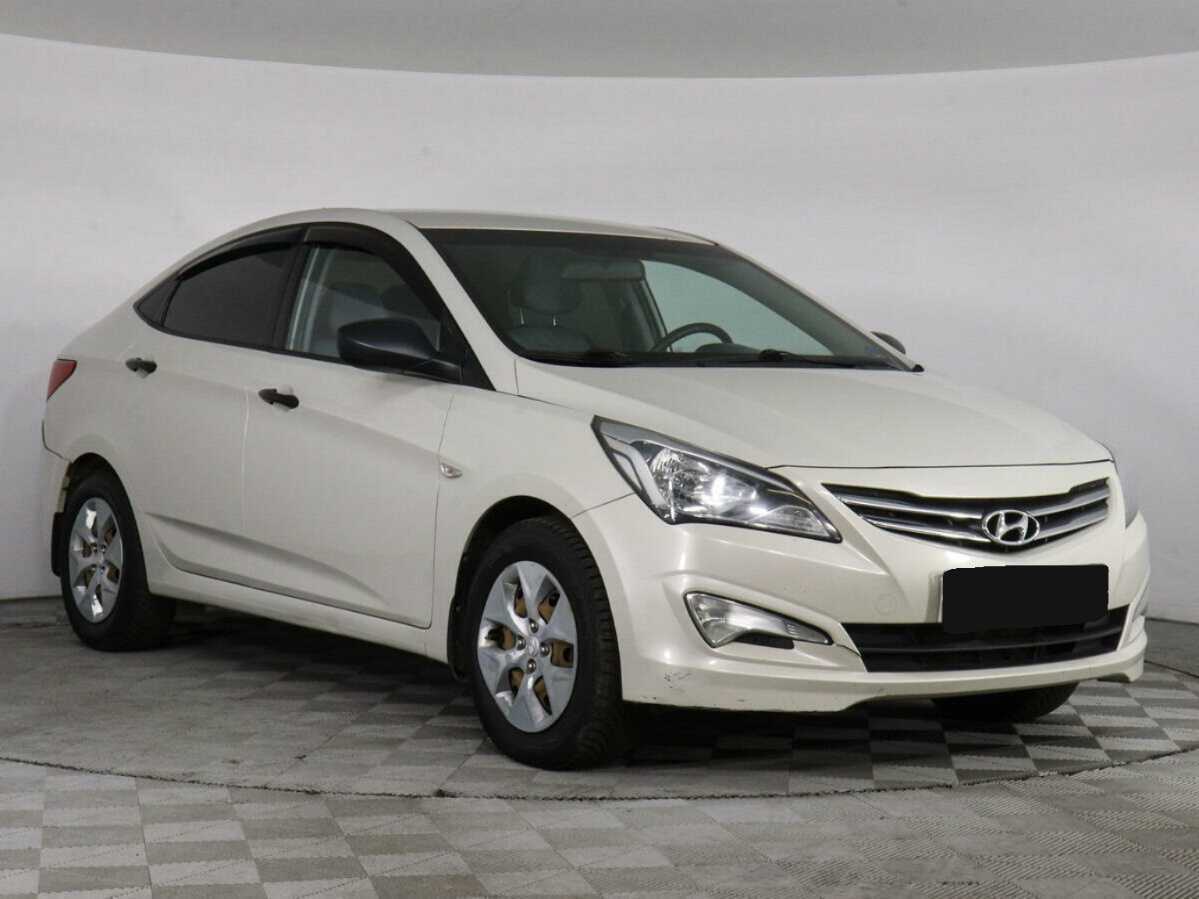 Hyundai Solaris б/у, 2015, Механическая. Фото: #2