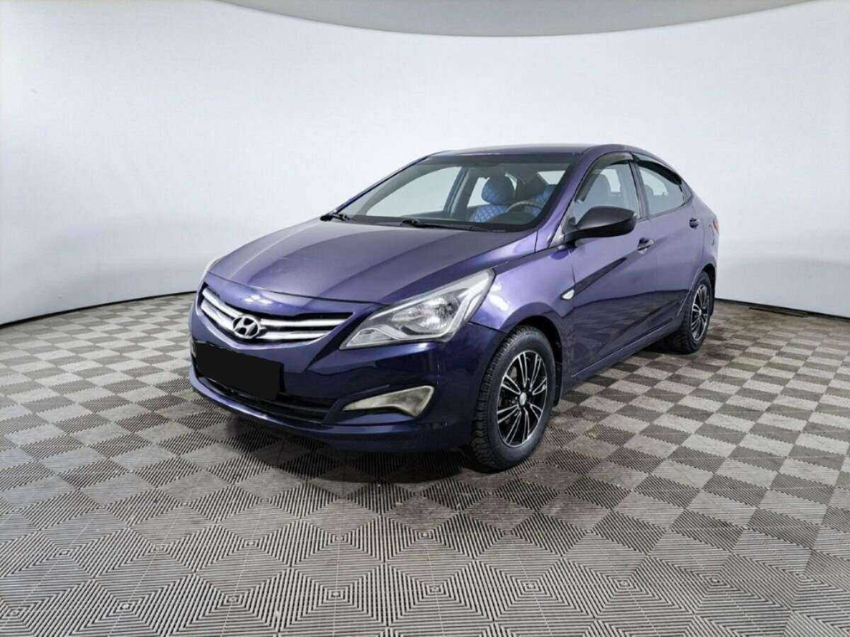 Hyundai Solaris б/у, 2014, Механическая. Посмотреть фото