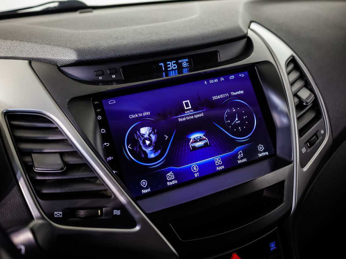 Hyundai Elantra б/у, 2015, Механическая. Фото: #12