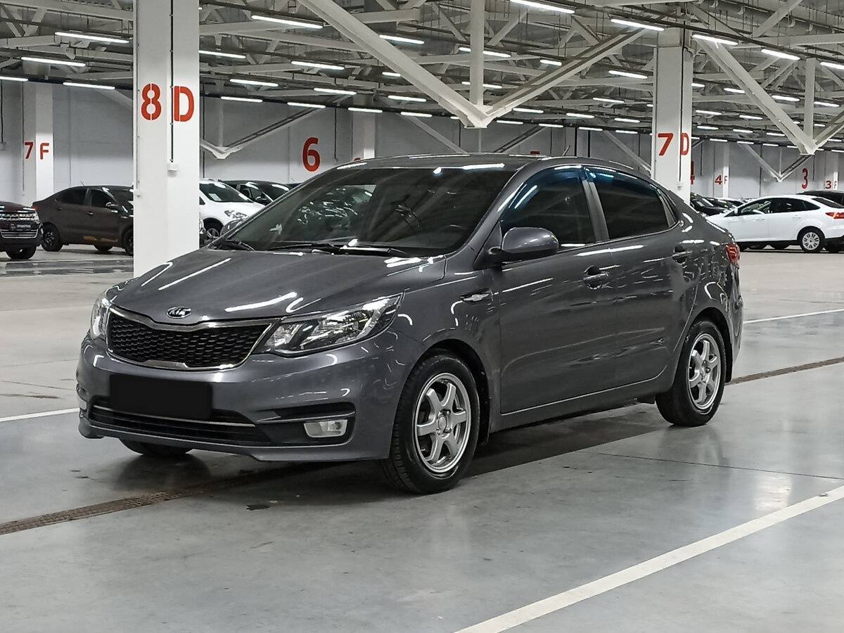 Kia Rio б/у, 2016, Механическая. Посмотреть фото