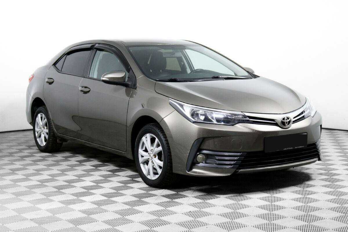 Toyota Corolla б/у, 2017, Вариатор. Фото: #2