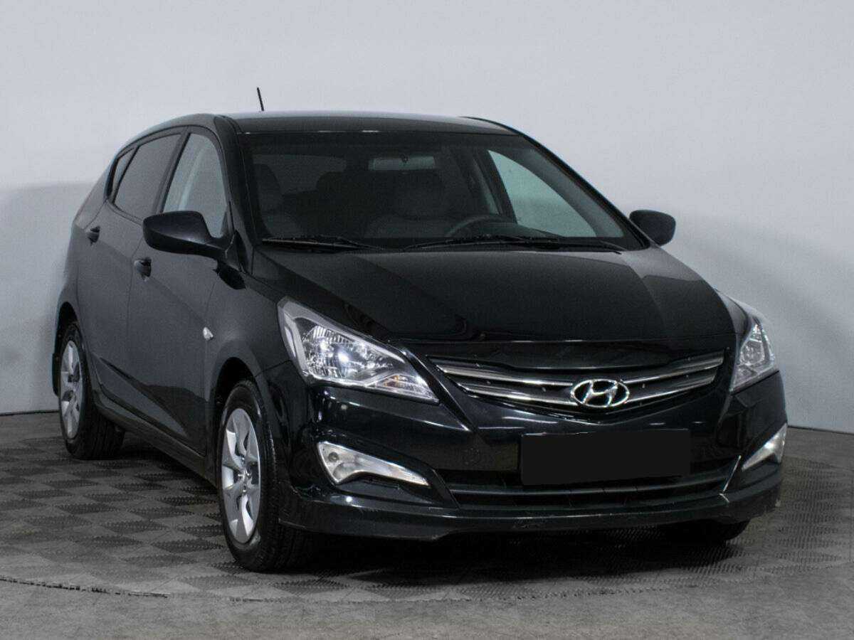 Hyundai Solaris б/у, 2014, Механическая. Фото: #2