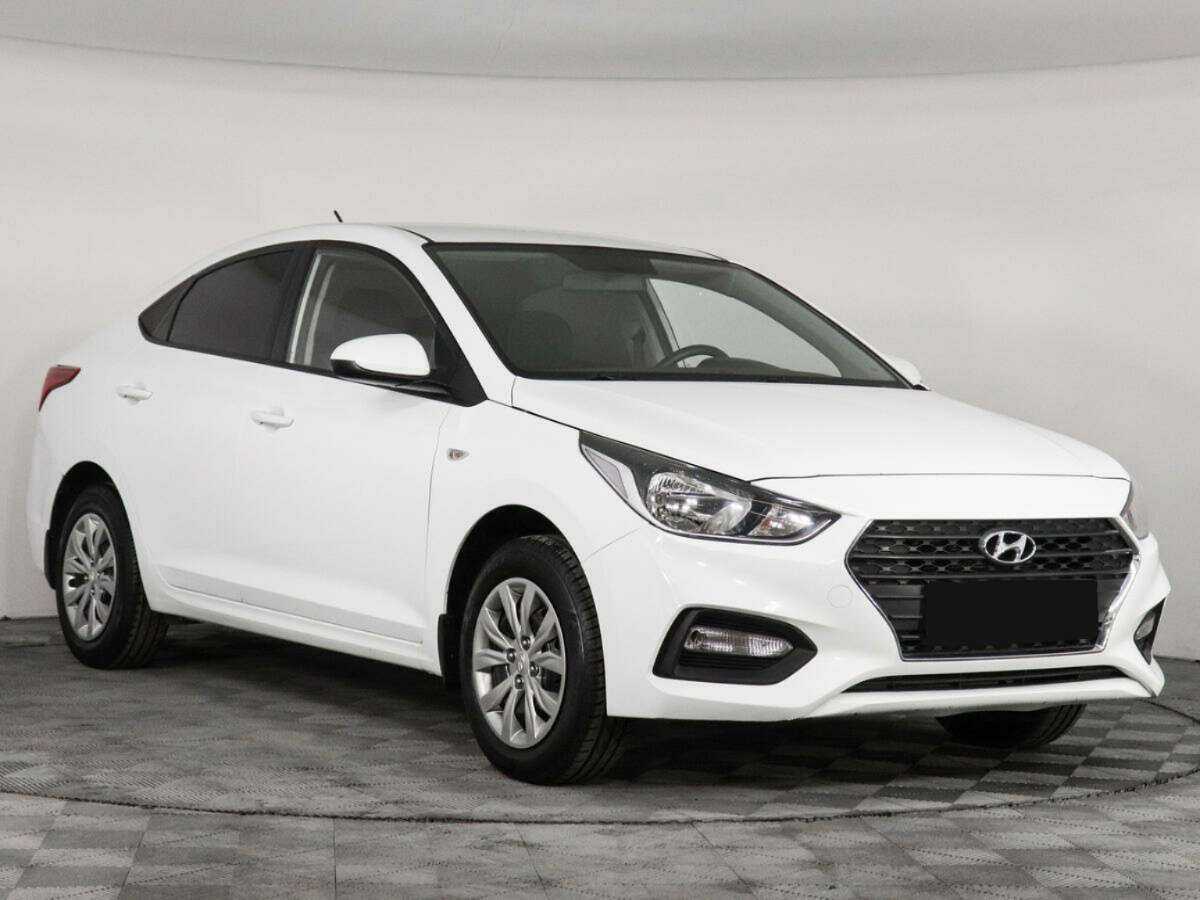 Hyundai Solaris б/у, 2018, Механическая. Фото: #2