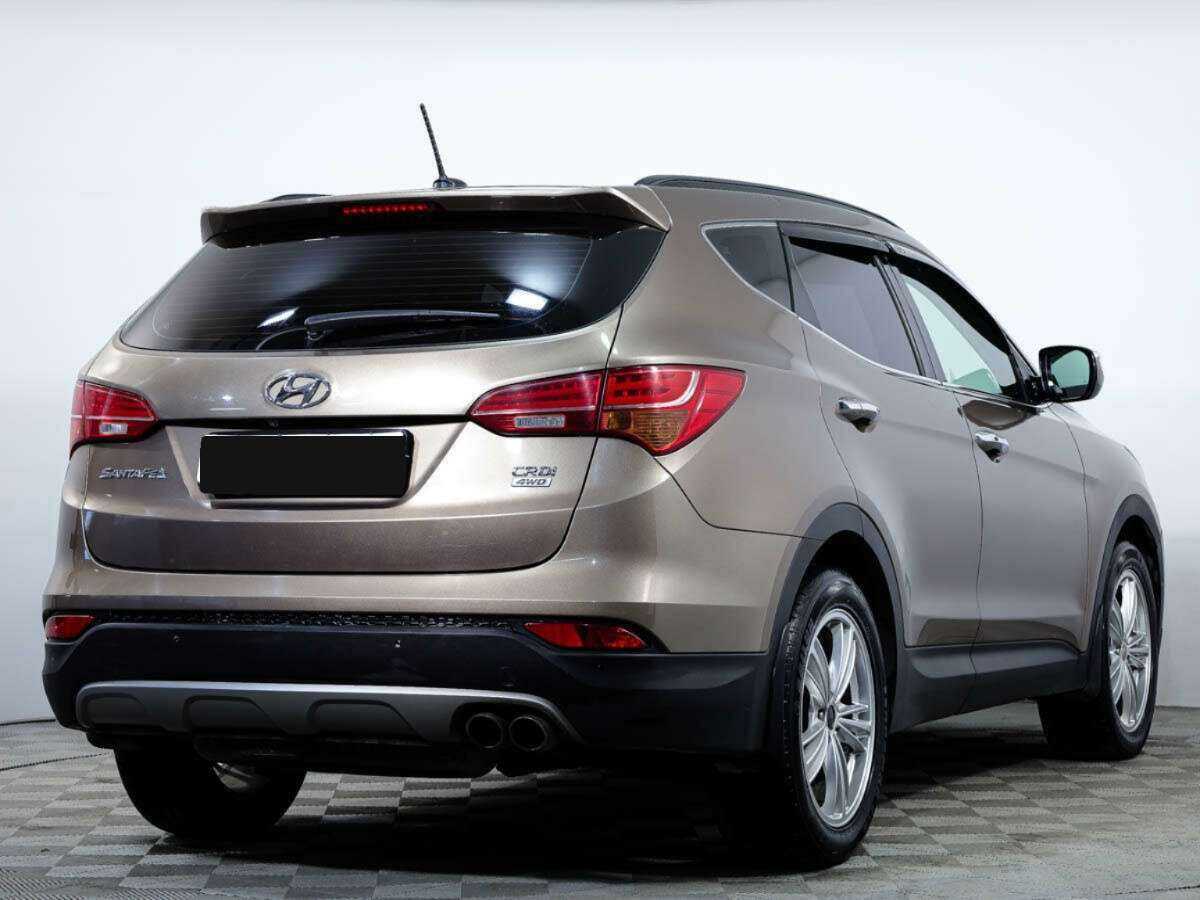 Hyundai Santa Fe б/у, 2013, Автоматическая. Фото: #3