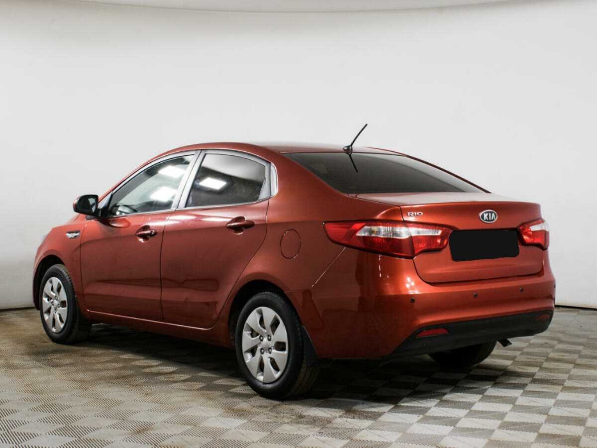 Kia Rio б/у, 2012, Автоматическая. Фото: #6
