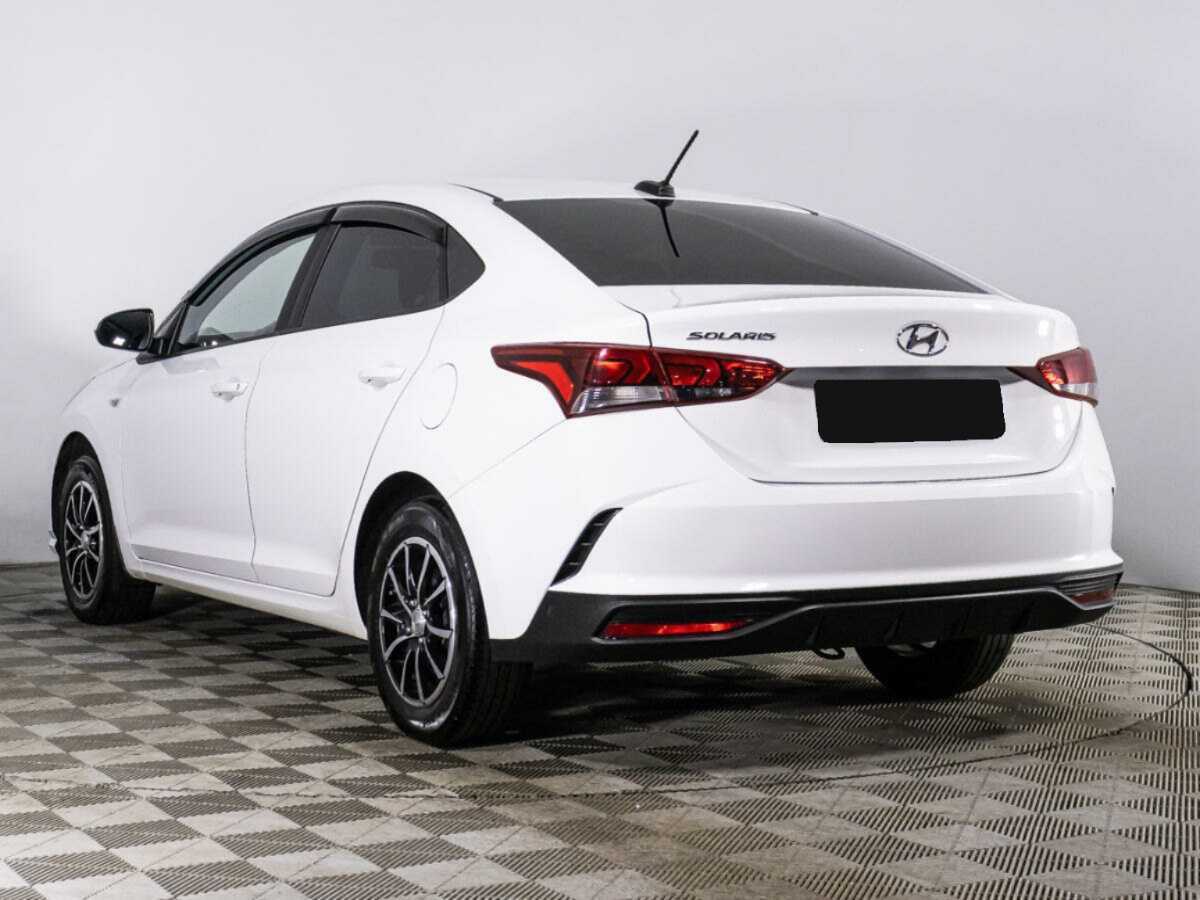 Hyundai Solaris б/у, 2021, Автоматическая. Фото: #6