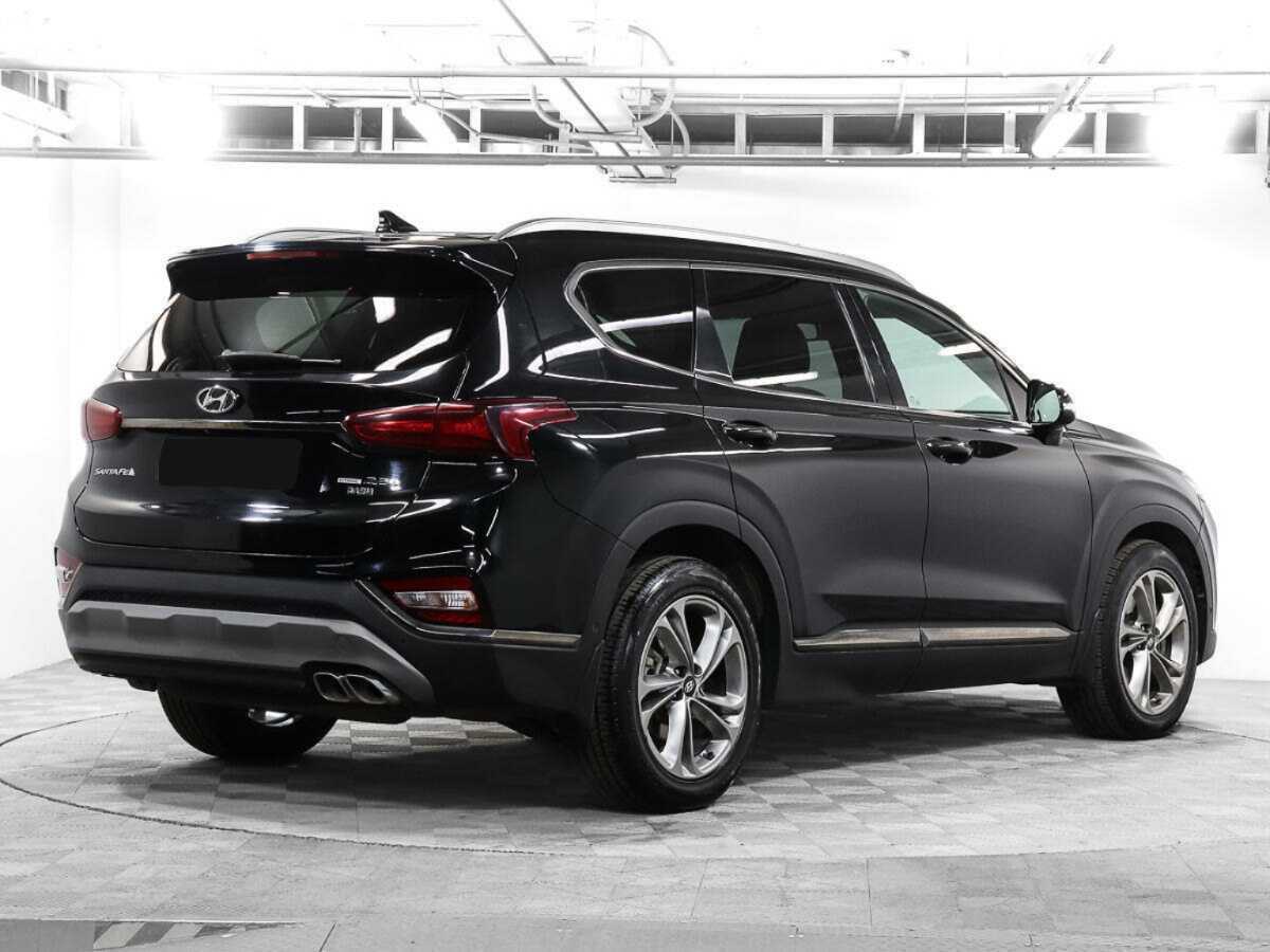 Hyundai Santa Fe б/у, 2019, Автоматическая. Фото: #4
