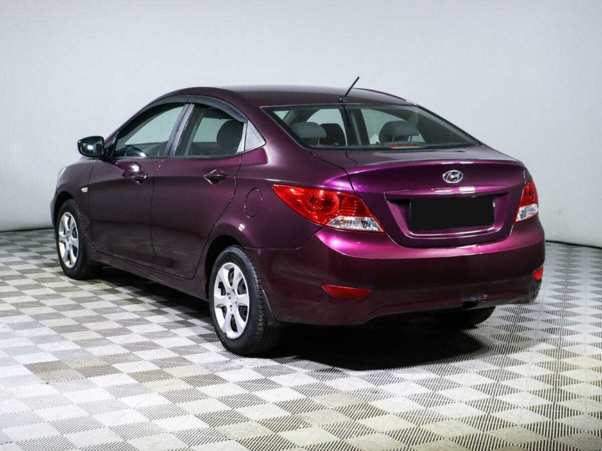 Hyundai Solaris б/у, 2012, Автоматическая. Фото: #6