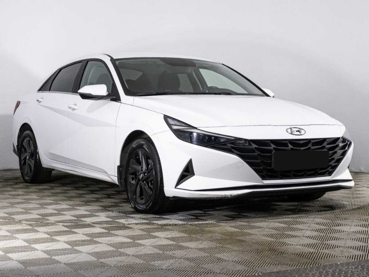 Hyundai Elantra б/у, 2021, Автоматическая. Фото: #2