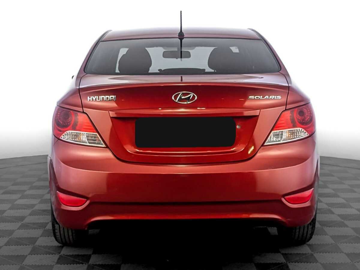 Hyundai Solaris б/у, 2012, Механическая. Фото: #5