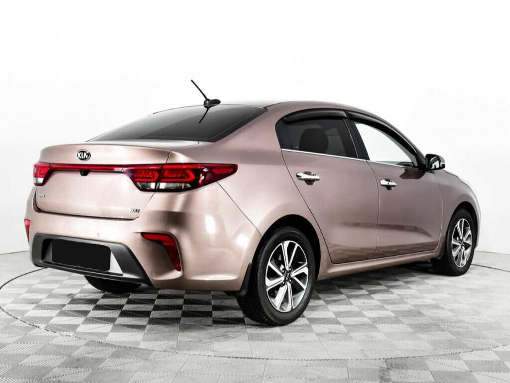 Kia Rio б/у, 2019, Автоматическая. Фото: #4
