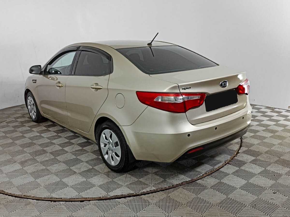 Kia Rio б/у, 2014, Механическая. Фото: #6
