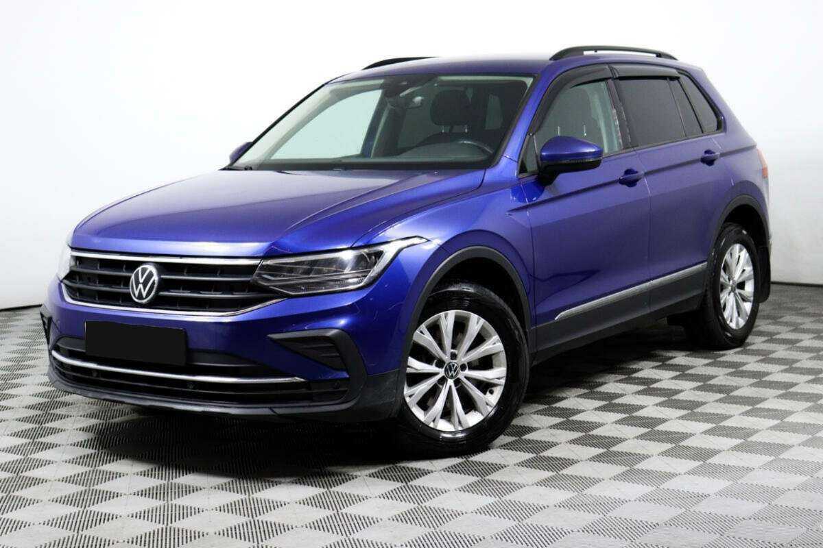 Volkswagen Tiguan б/у, 2021, Роботизированная. Посмотреть фото