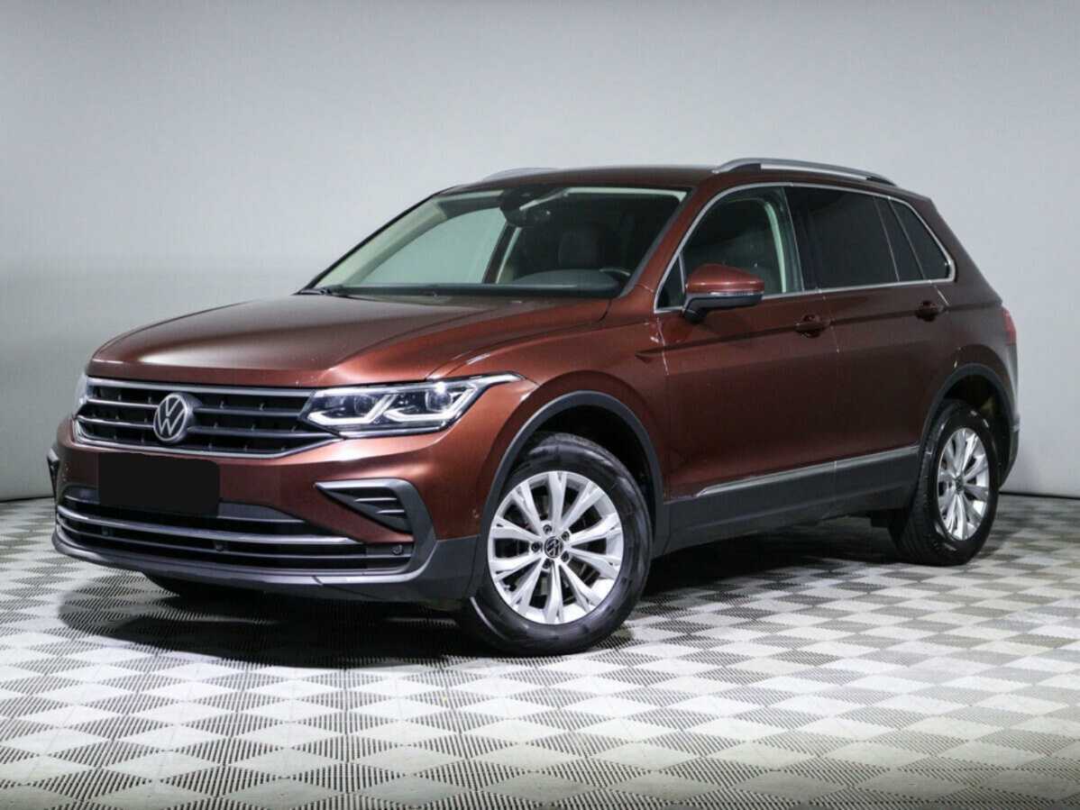 Volkswagen Tiguan б/у, 2021, Роботизированная. Посмотреть фото