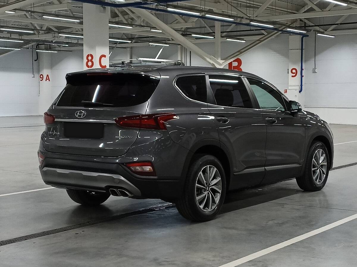 Hyundai Santa Fe б/у, 2019, Автоматическая. Фото: #4