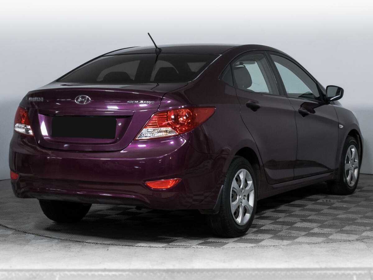 Hyundai Solaris б/у, 2014, Автоматическая. Фото: #4