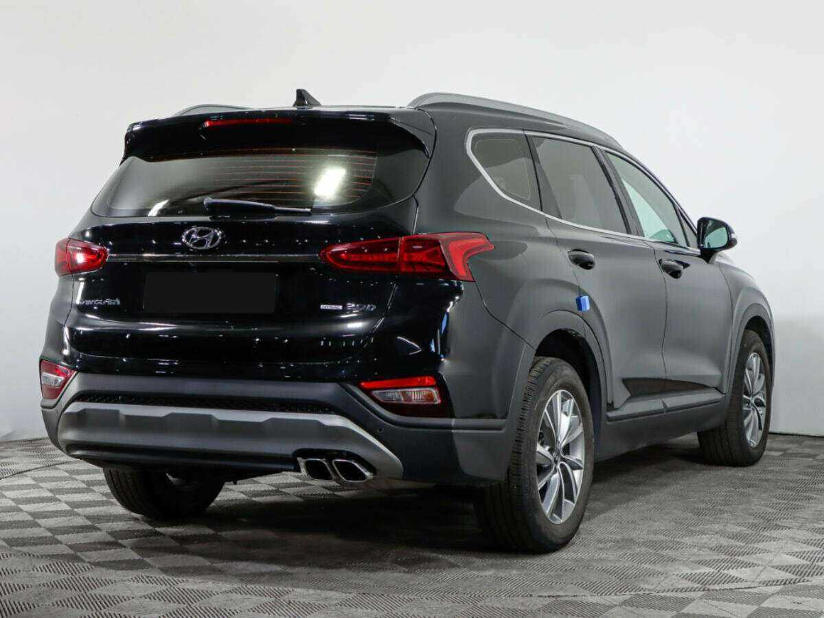 Hyundai Santa Fe б/у, 2018, Автоматическая. Фото: #3