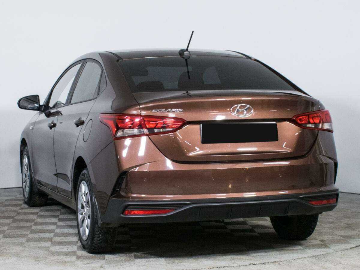 Hyundai Solaris б/у, 2021, Автоматическая. Фото: #6
