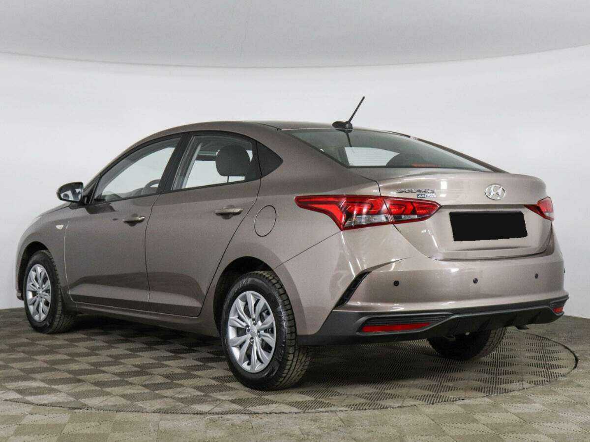 Hyundai Solaris б/у, 2021, Автоматическая. Фото: #4