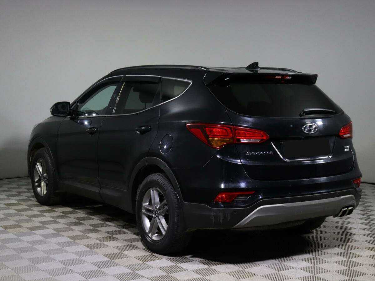 Hyundai Santa Fe б/у, 2017, Автоматическая. Фото: #4