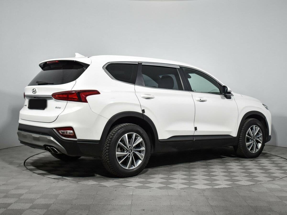 Hyundai Santa Fe б/у, 2018, Автоматическая. Фото: #4