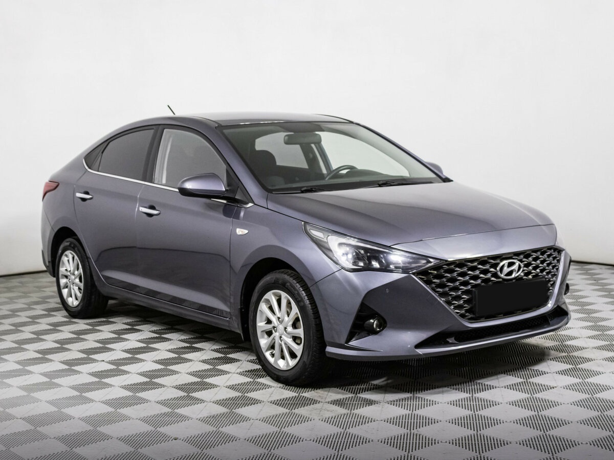 Hyundai Solaris б/у, 2021, Автоматическая. Фото: #2