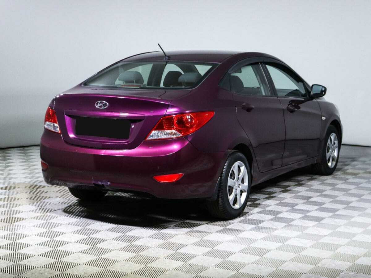Hyundai Solaris б/у, 2012, Автоматическая. Фото: #4