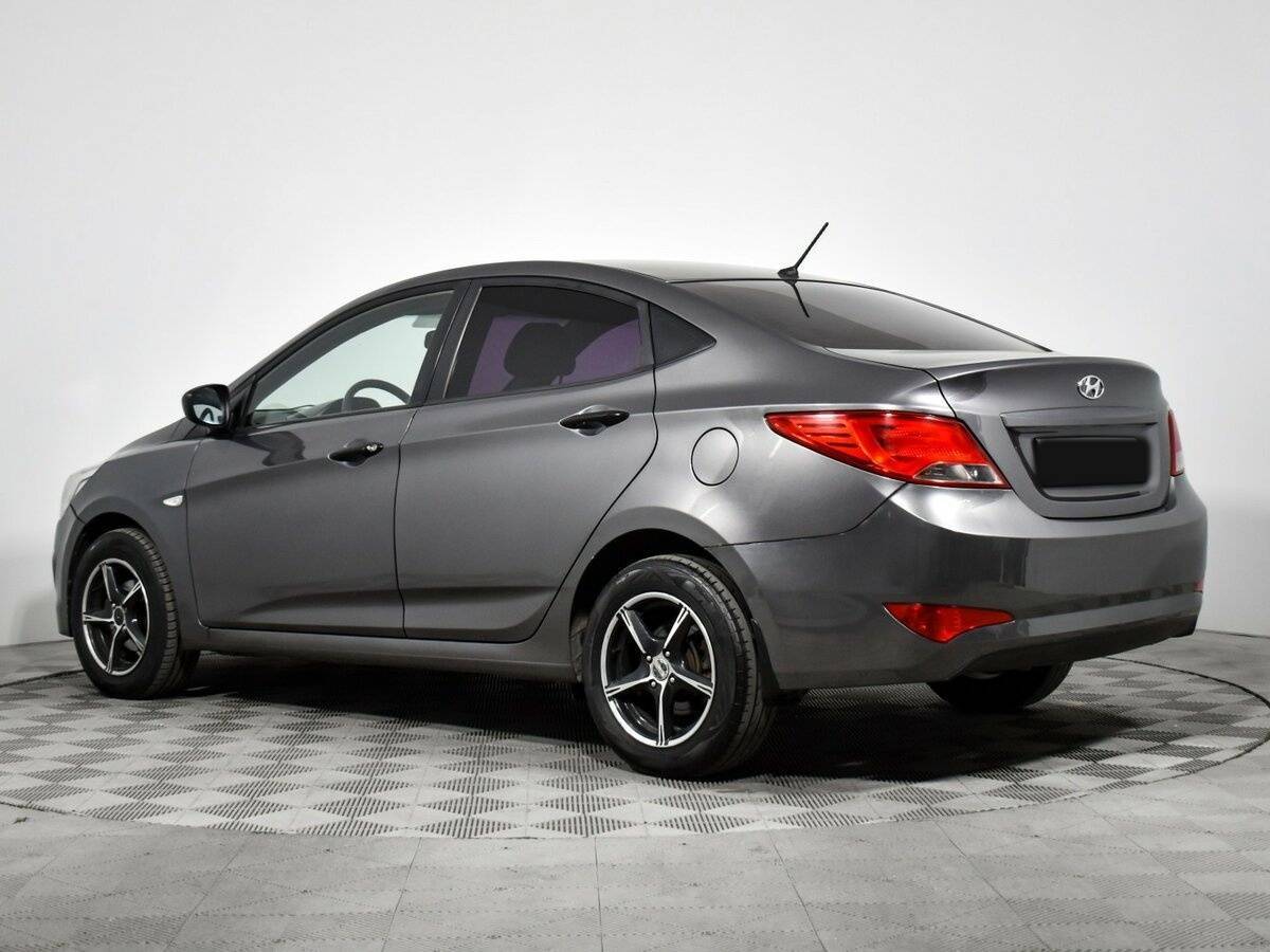 Hyundai Solaris б/у, 2014, Механическая. Фото: #6