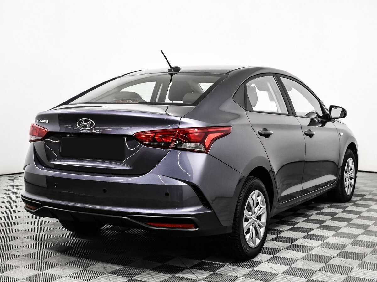 Hyundai Solaris б/у, 2021, Автоматическая. Фото: #4