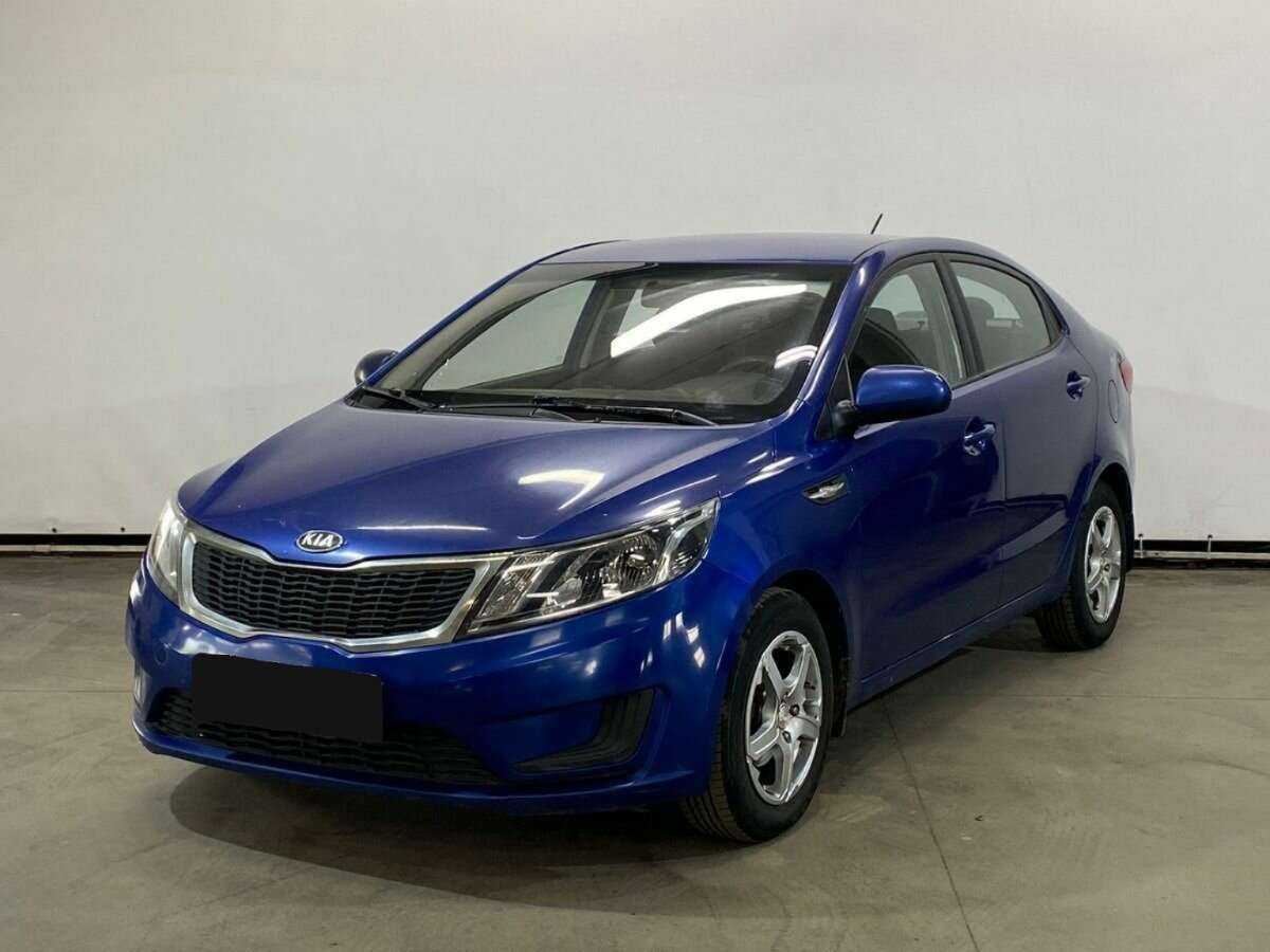 Kia Rio б/у, 2013, Механическая. Посмотреть фото
