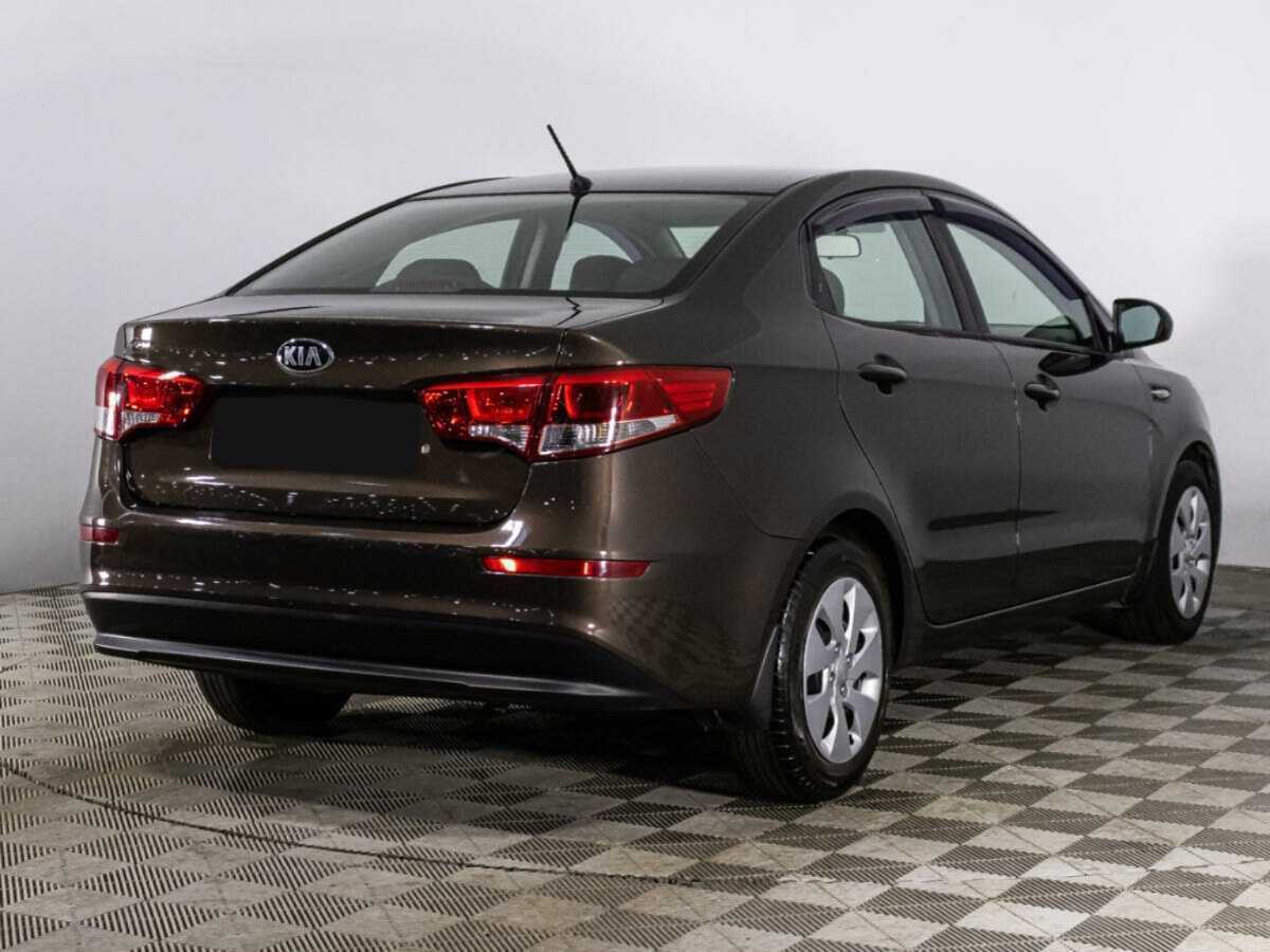 Kia Rio б/у, 2016, Механическая. Фото: #4