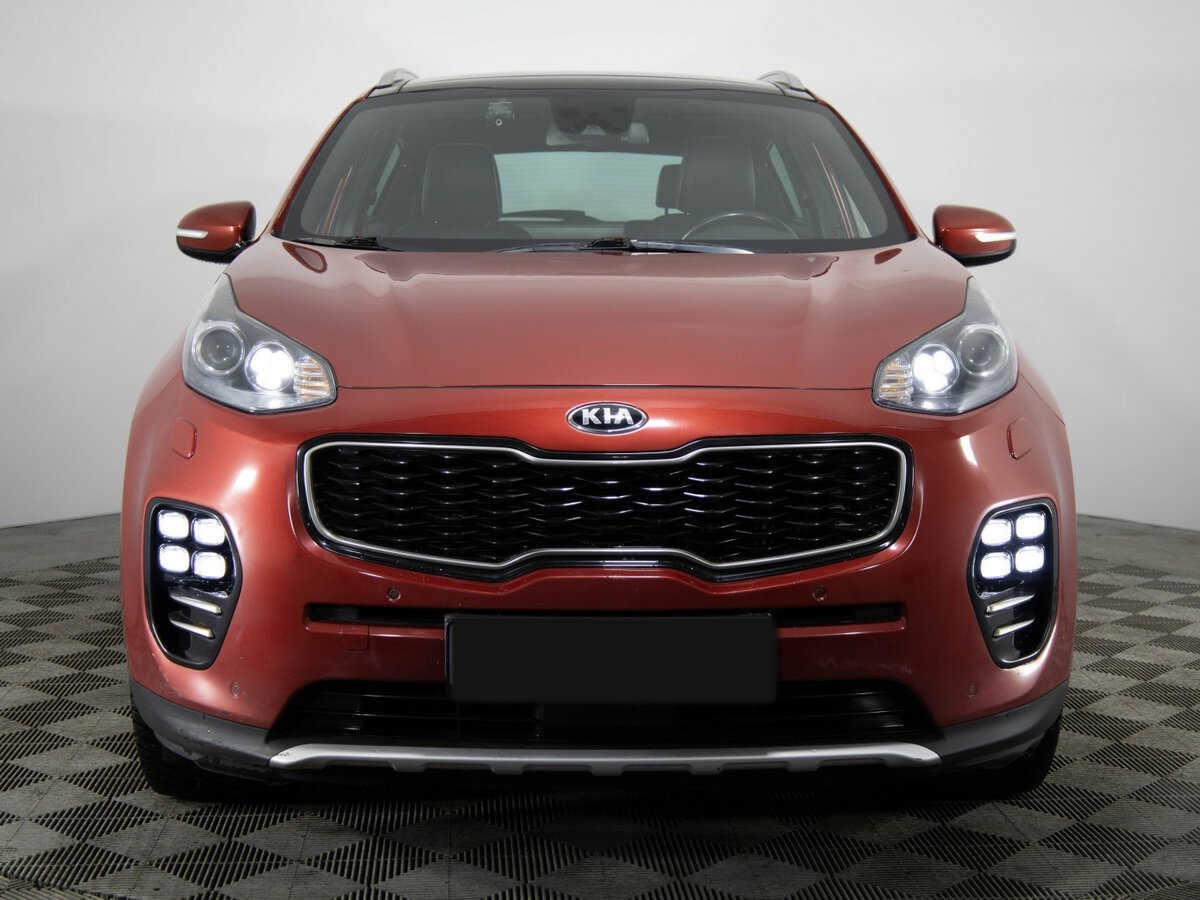 Kia Sportage б/у, 2016, Роботизированная. Фото: #1