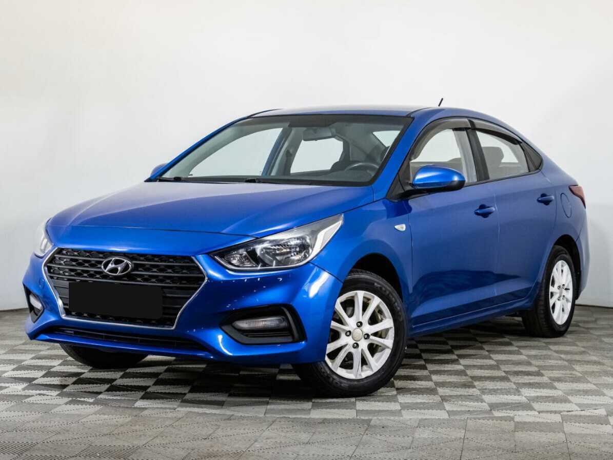 Hyundai Solaris б/у, 2017, Механическая. Посмотреть фото
