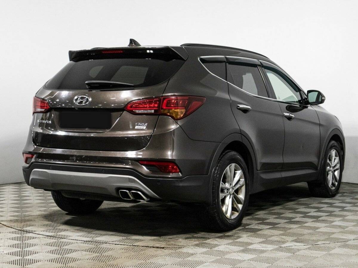 Hyundai Santa Fe б/у, 2017, Автоматическая. Фото: #4