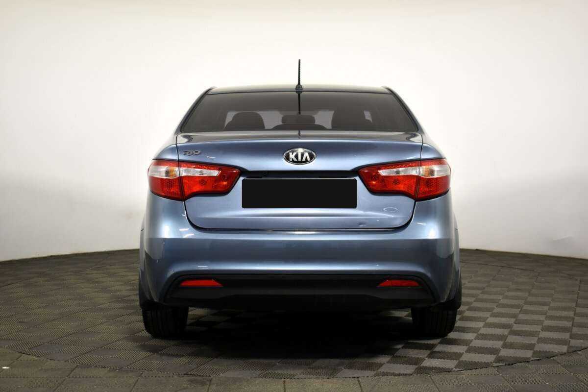 Kia Rio б/у, 2013, Механическая. Фото: #4