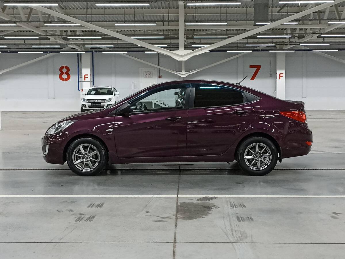 Hyundai Solaris б/у, 2013, Механическая. Фото: #7