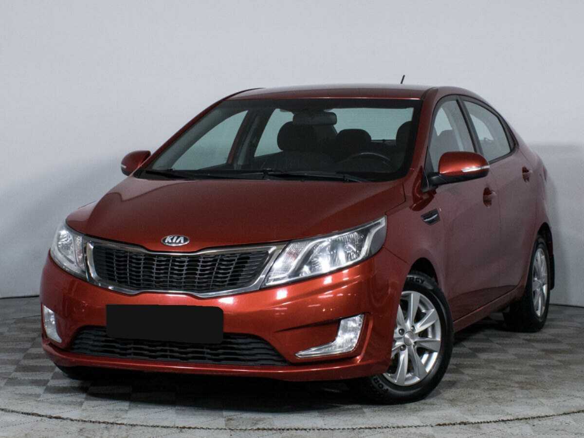 Kia Rio б/у, 2013, Механическая. Фото: #0