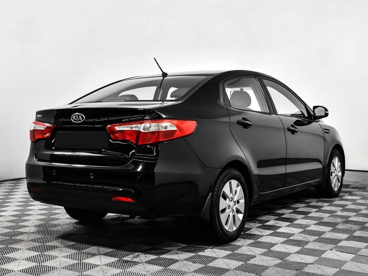 Kia Rio б/у, 2012, Автоматическая. Фото: #4