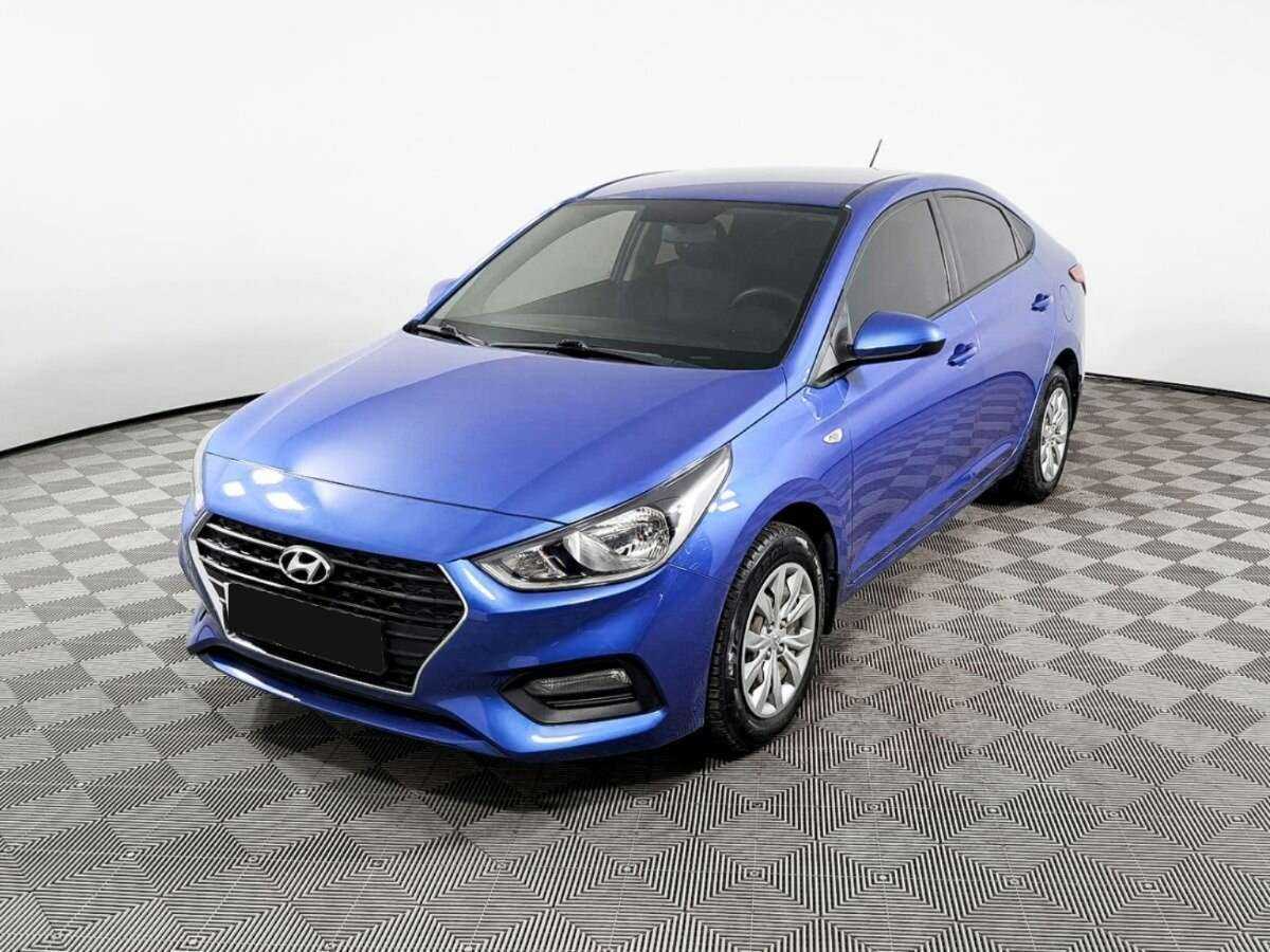 Hyundai Solaris б/у, 2018, Механическая. Посмотреть фото