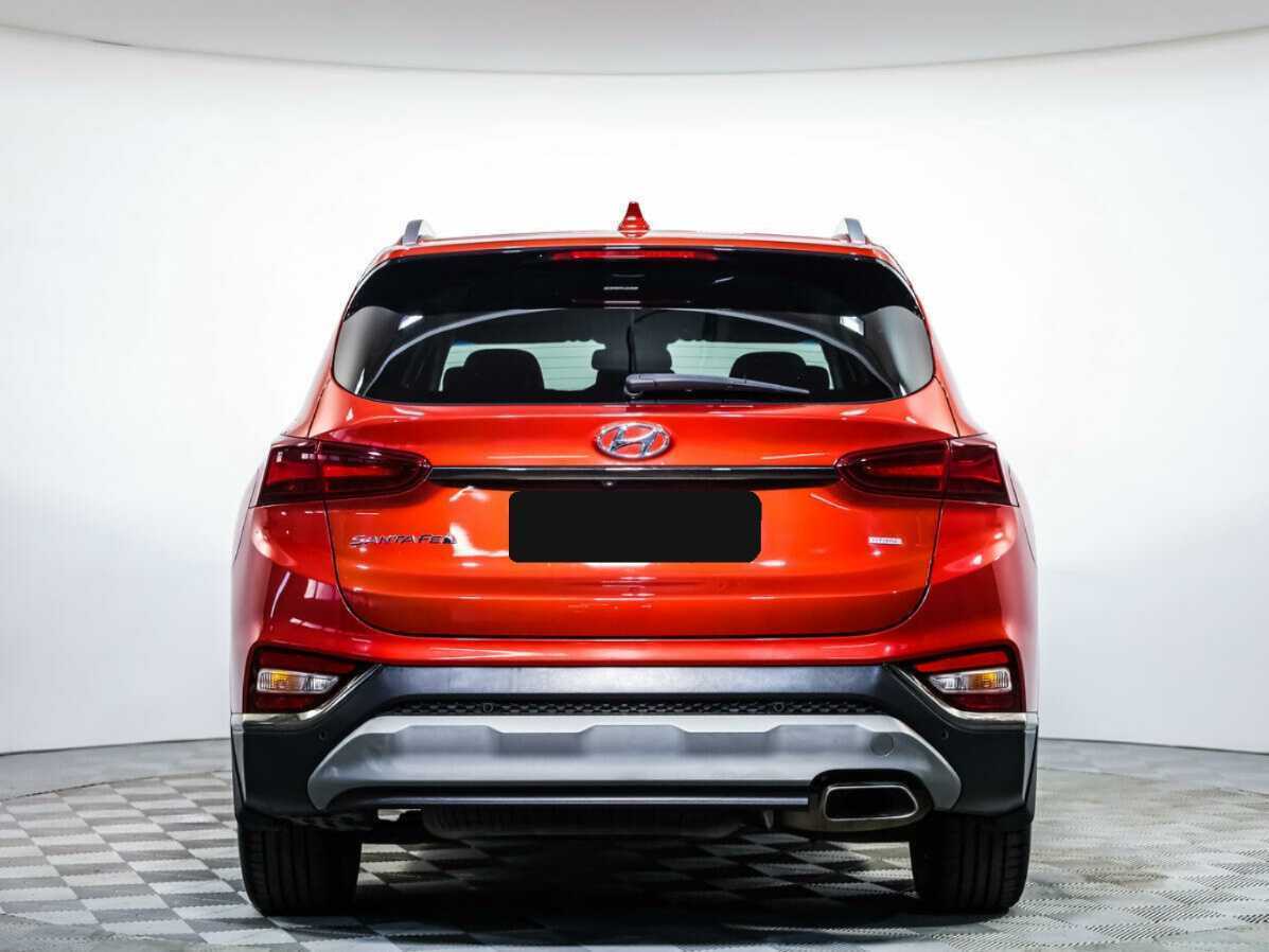 Hyundai Santa Fe б/у, 2019, Автоматическая. Фото: #4