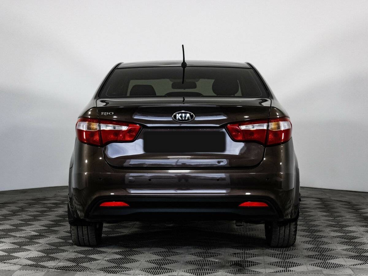 Kia Rio б/у, 2014, Автоматическая. Фото: #4
