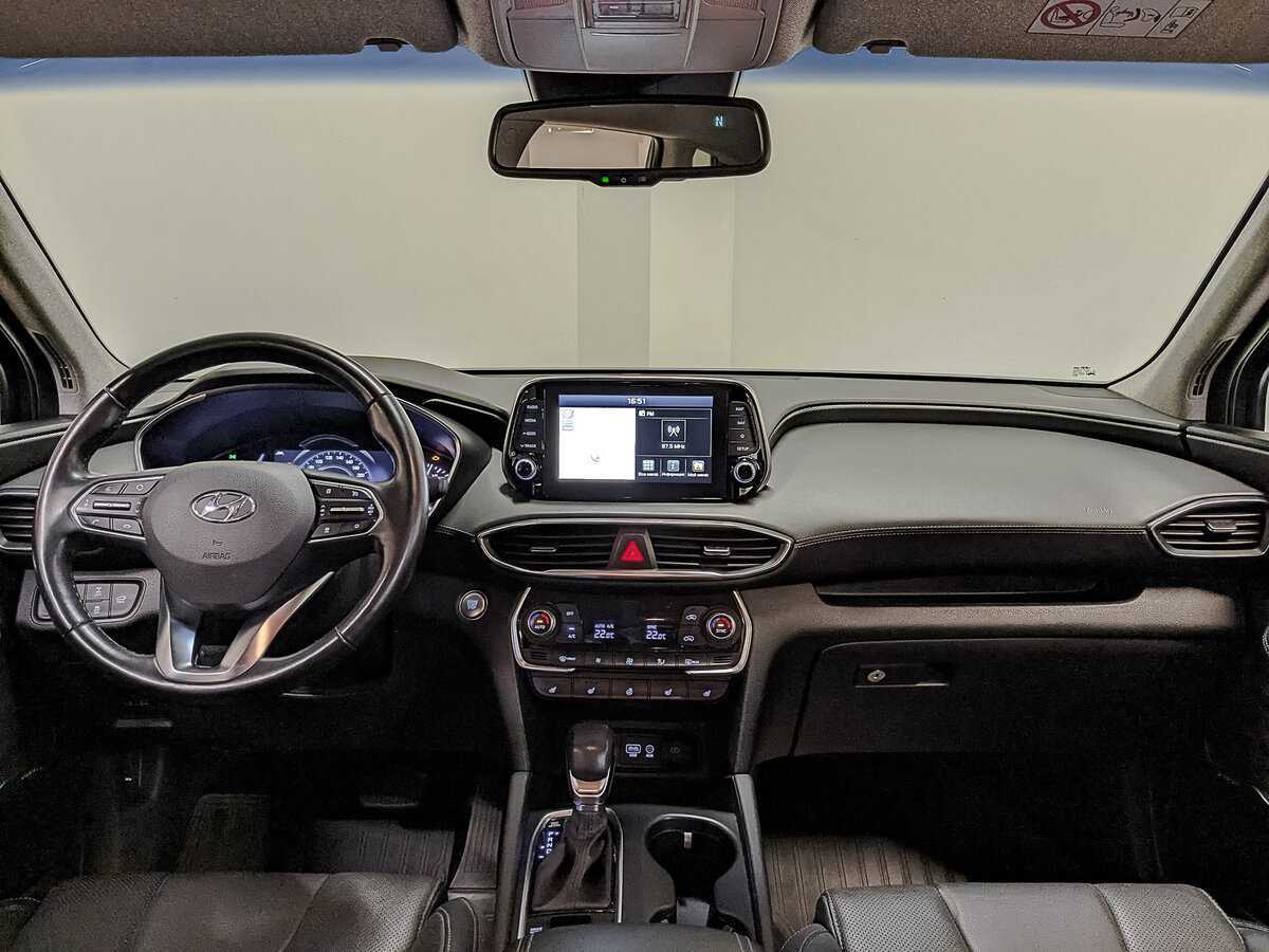 Hyundai Santa Fe б/у, 2018, Автоматическая. Фото: #11