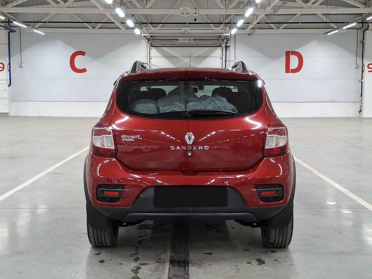Renault Sandero б/у, 2018, Вариатор. Фото: #5